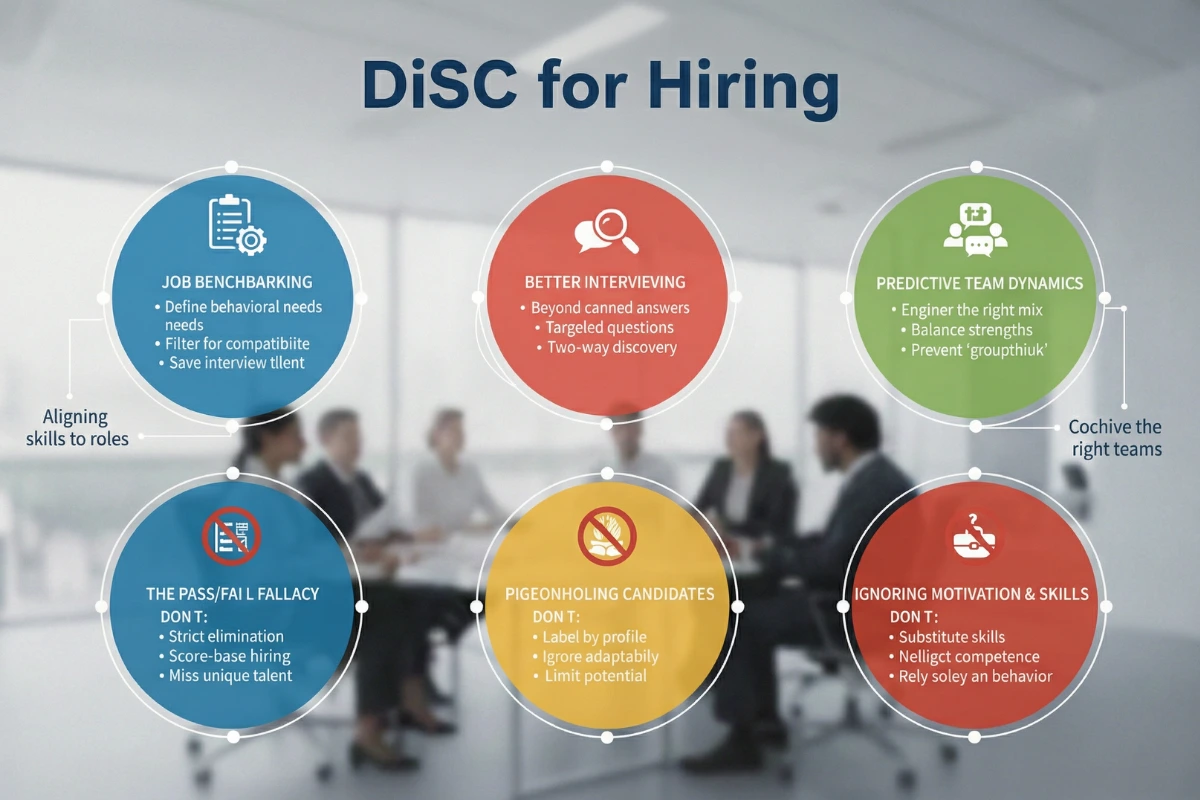 DiSC for Hiring: A Complete Guide to Behavioural Interviews and Onboarding